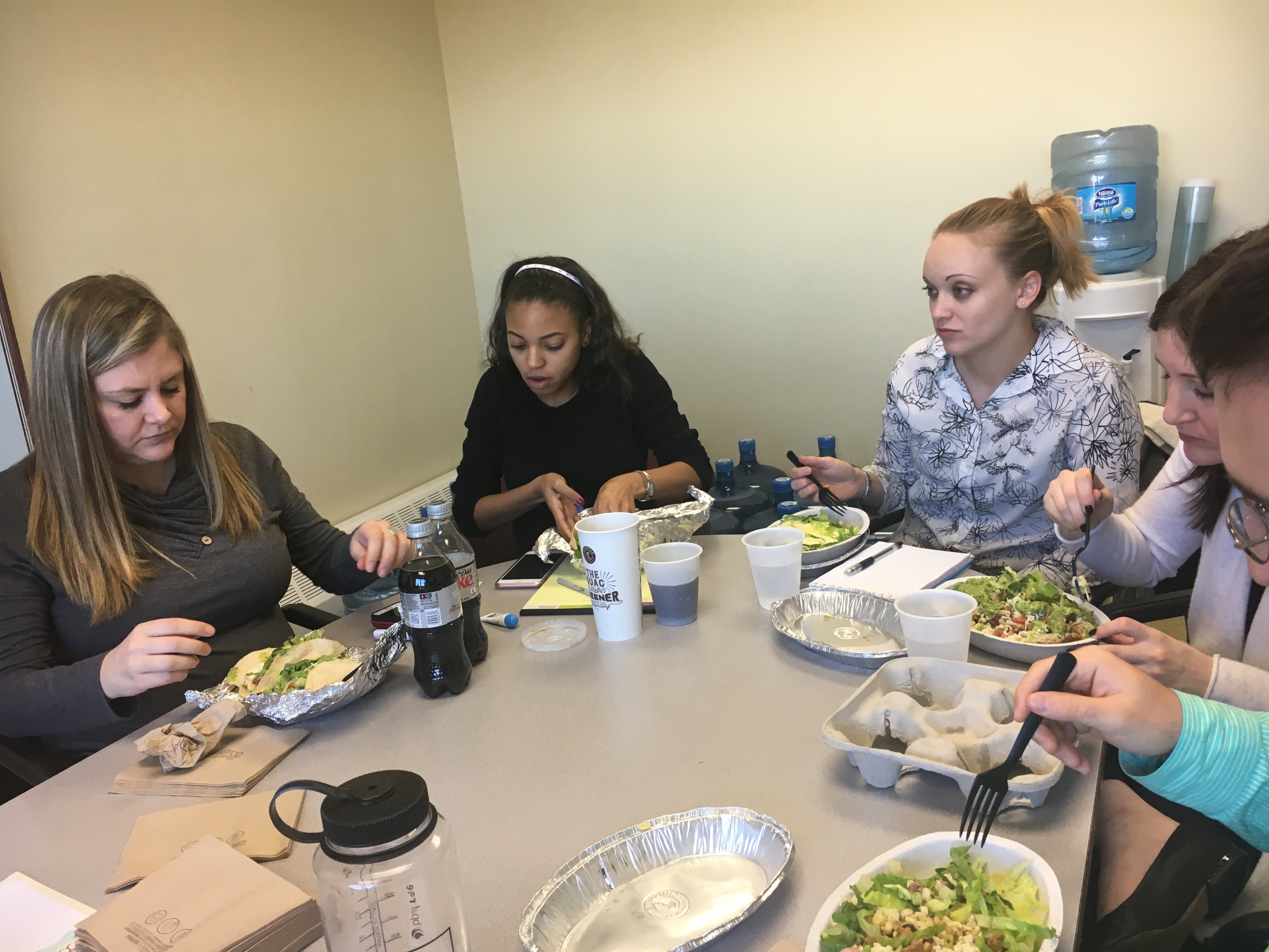 Clients & Staff Eat Chipotle for EAC Network