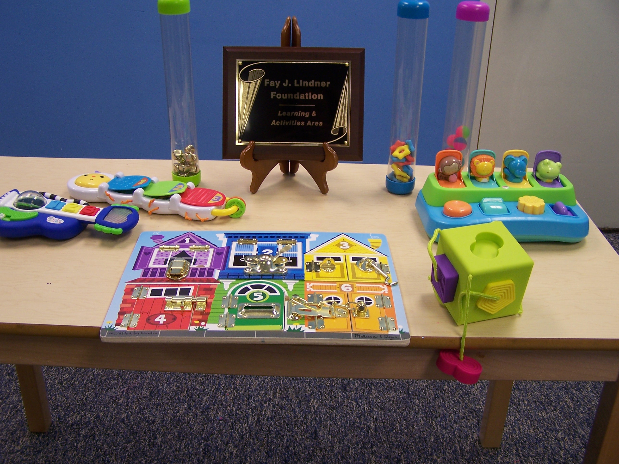 Supervised Visitation Gets New Toys