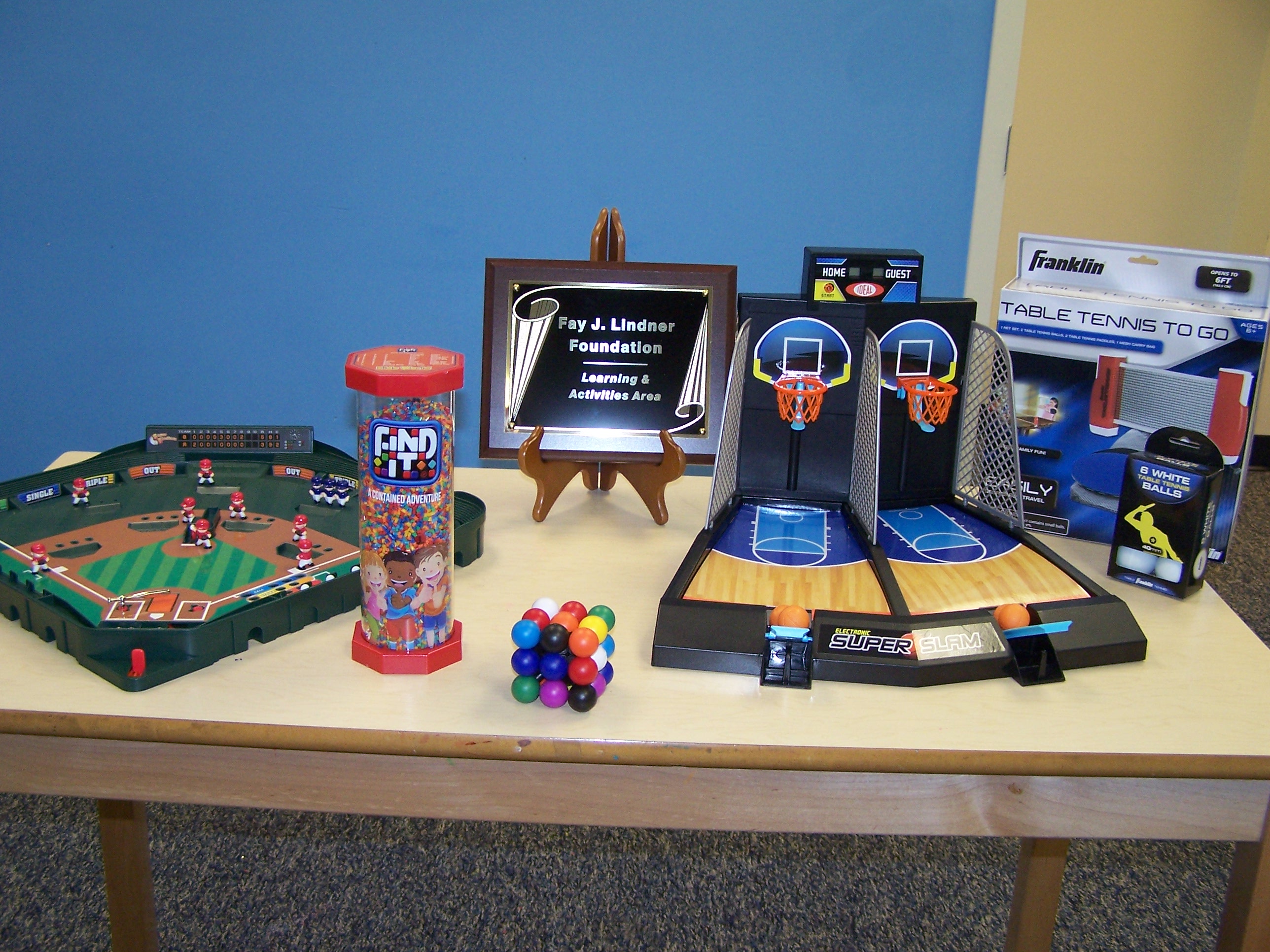 Supervised Visitation Gets New Toys