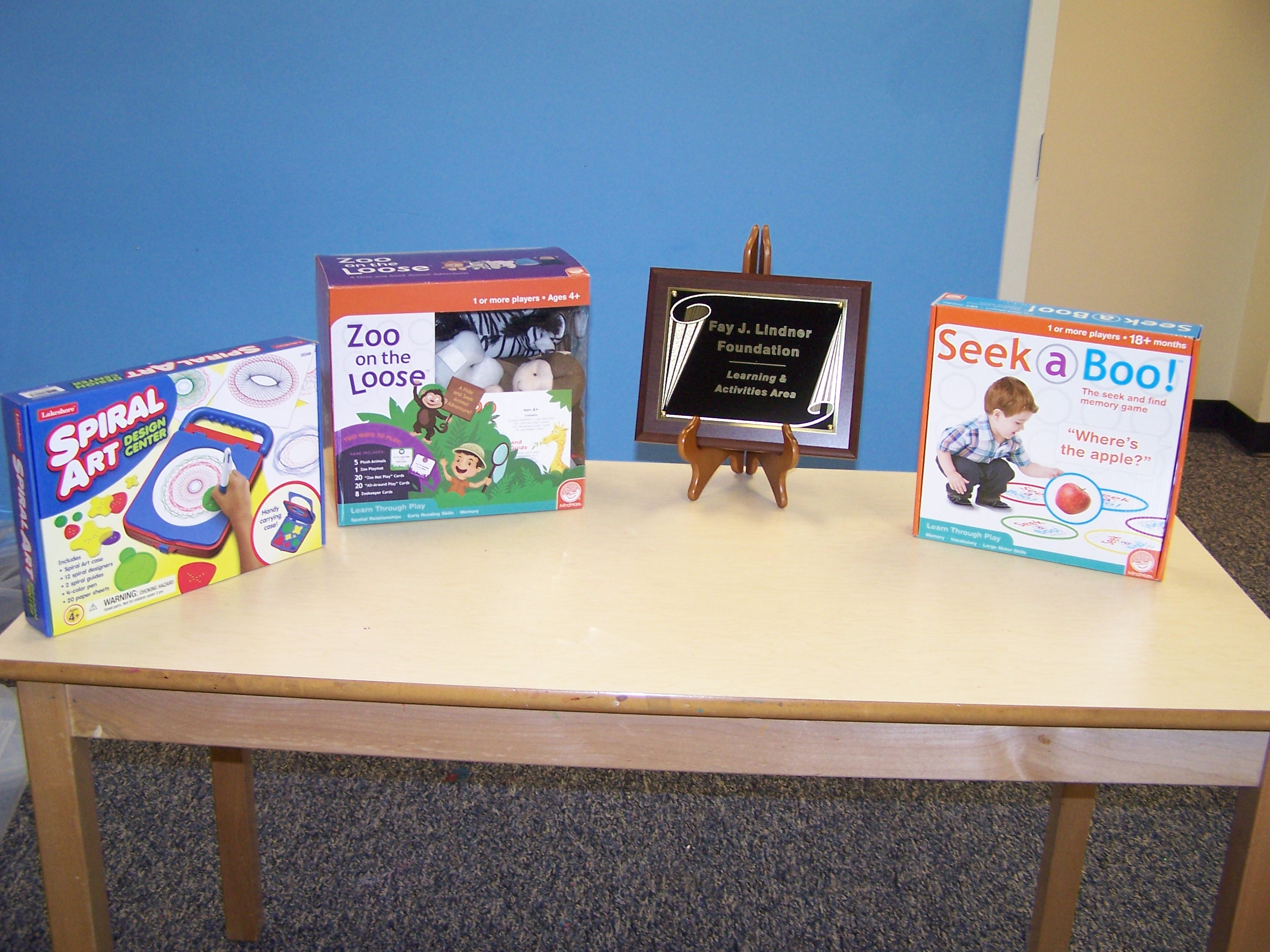 Supervised Visitation Gets New Toys