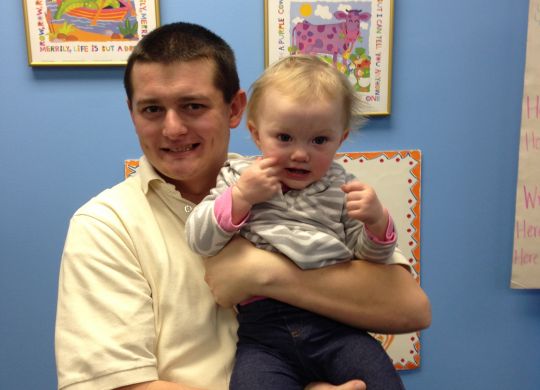 Man with daughter; Long Island Parenting Institute