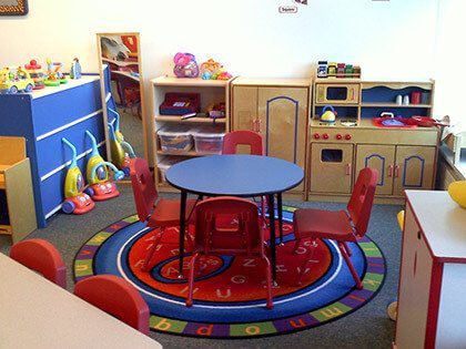 Classroom table; Suffolk County Children's Center