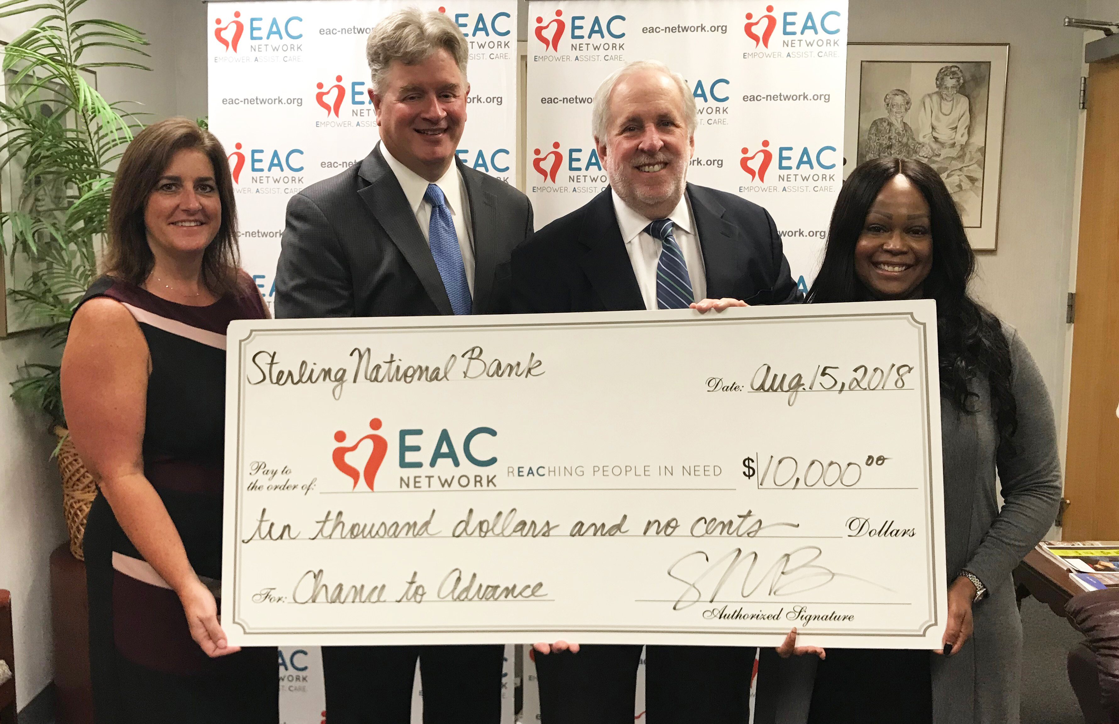 Sterling National Bank Charitable Foundation Grants 10 000 For