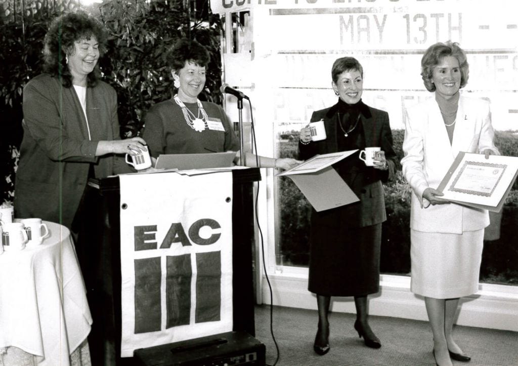 An early EAC Network press conference