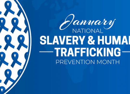 human trafficking prevention month